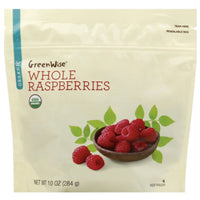 GreenWise Organic Whole Raspberries, 10 oz - Water Butlers