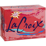 La Croix Razz-Cranberry Sparkling Soda Water, 12 Ct