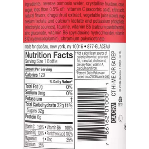 Vitaminwater Bottle, Power-C Dragonfruit, 20oz. - Water Butlers