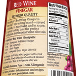 Pompeian Gourmet Red Wine Vinegar, 16 fl oz - Water Butlers