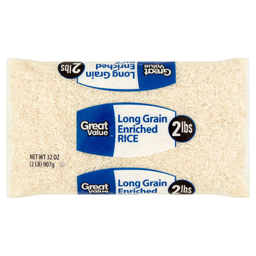 Great Value Long Grain Enriched Rice, 32 oz