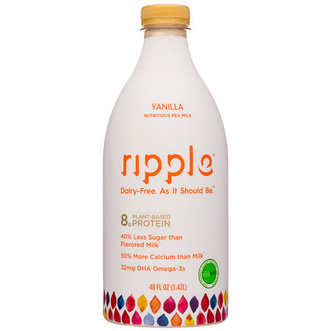 Ripple Vanilla Plant Based Milk, 48 oz