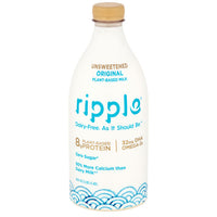 Ripple Unsweetened Original Plant Based Milk, 48 oz