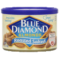 Blue Diamond Almonds, Roasted Salted, 6 oz
