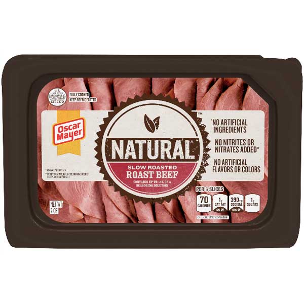 Oscar Mayer Natural Slow Roasted Beef, 7 oz - Water Butlers