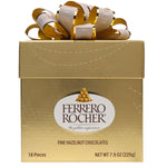 Ferrero Rocher Hazelnut Chocolates, 18 Count