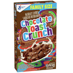 Chocolate Toast Crunch Breakfast Cereal, Family Size, 19.5 oz