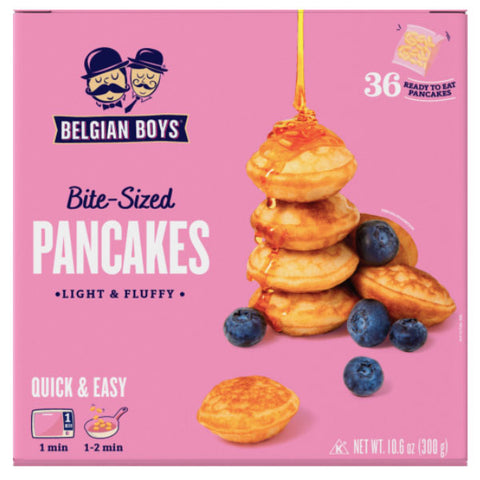 Belgian Boys Bite Sized Pancakes, 10.6oz, 36 Count