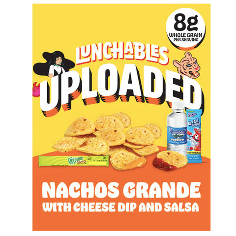 Lunchables Uploaded Nachos Grande with Cheese Dip and Salsa, 13.92 oz