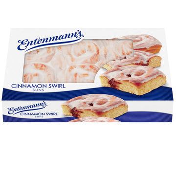 Entenmann's Cinnamon Swirl Buns, 18 oz