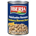 Iberia Premium Roman Cranberry Beans, 15.5 oz