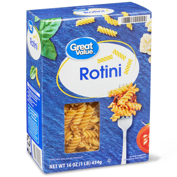 Great Value Rotini Pasta, 16 oz