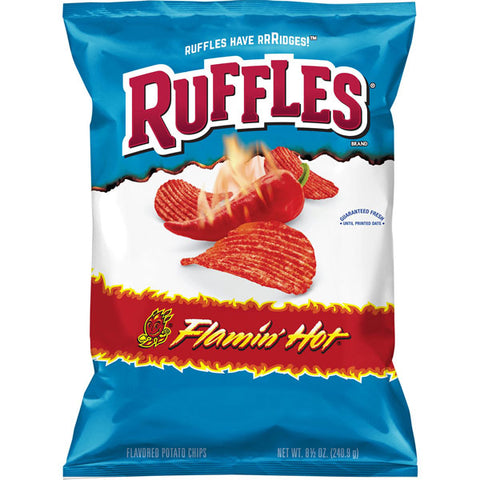 Ruffles Flamin' Hot Potato Chips, 8.5 oz.