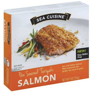 Sea Cuisine Pan Sear Teriyaki Sesame Salmon, 9 oz