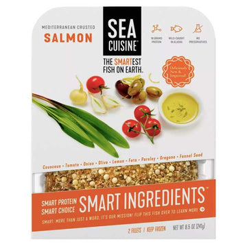 Sea Cuisine Mediterranean Crusted Salmon Fillets, 8.5 oz