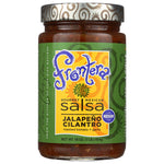 Frontera Gourmet Mexican Jalapeño Cilantro Salsa, Medium, 16 oz.