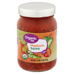 Great Value Organic Medium Salsa, 16 oz