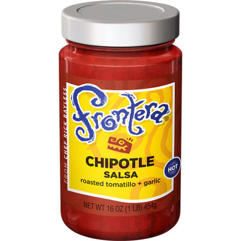 Frontera Gourmet Mexican Chipotle Salsa, Hot, 16 oz.