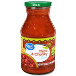 Great Value Mild Thick & Chunky Salsa, 24 oz