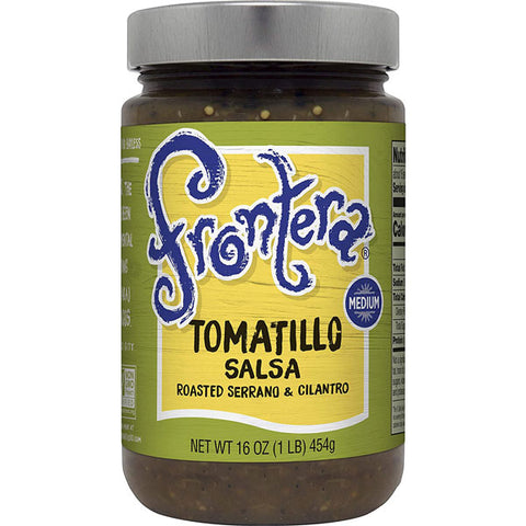 Frontera Gourmet Tomatillo Salsa, Medium, 16 oz.