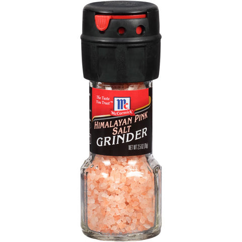 McCormick Himalayan Pink Salt Grinder, 2.5 oz