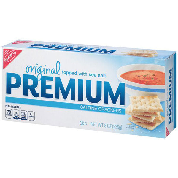 Premium Original Saltine Crackers, 8 oz.
