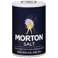 Morton Table Salt, Plain, 26 oz - Water Butlers