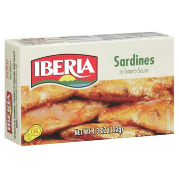 Iberia Sardines in Tomato Sauce, 4.3 oz