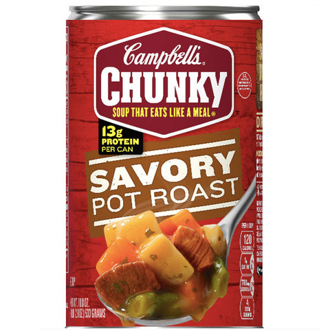 Campbell's Chunky Soup, Savory Pot Roast, 18.8 oz - Water Butlers