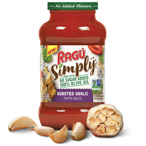 Ragú Simply Roasted Garlic Pasta Sauce, 24oz. - Water Butlers