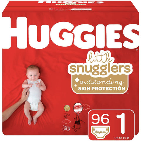 Huggies Baby Diapers Jumbo Pack - Size 1 (96 Count) - Water Butlers