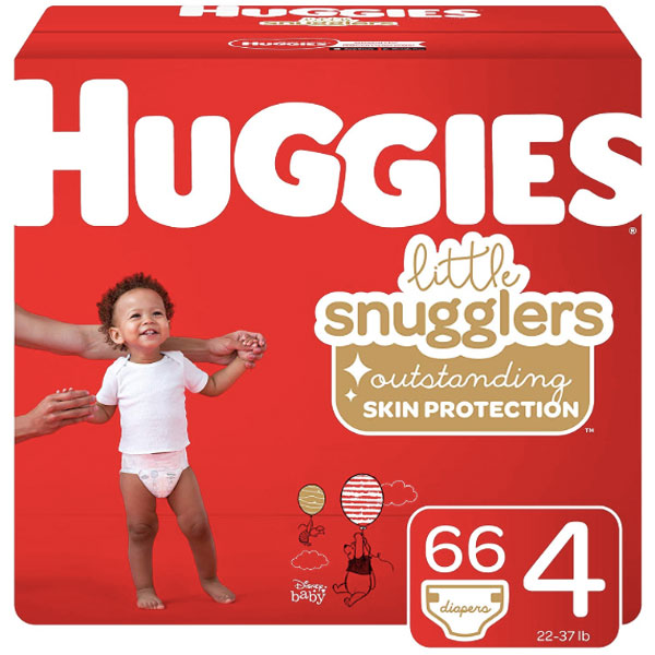 Huggies Baby Diapers Jumbo Pack - Size 4 (66 Count) - Water Butlers
