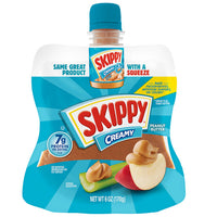 Skippy Squeeze Creamy Peanut Butter, 6 oz