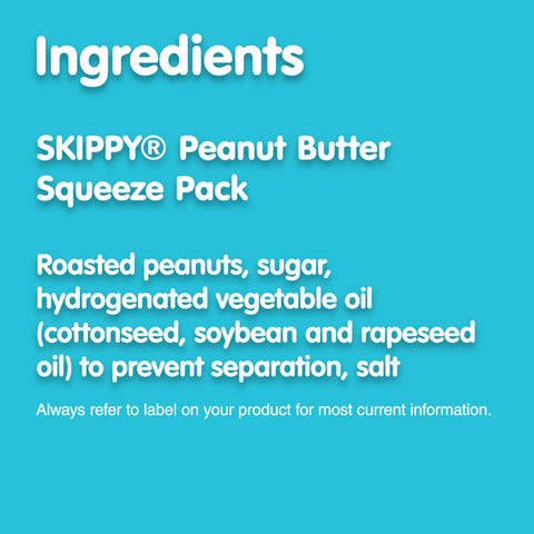 Skippy Squeeze Creamy Peanut Butter, 6 oz