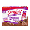 SlimFast Advanced Nutrition High Protein Meal Replacement Shakes, Creamy Chocolate, 11 fl oz, 8 Ct