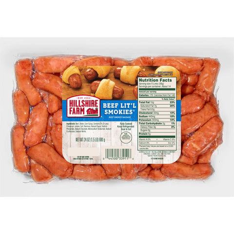 Hillshire Farm® Beef Lit'l Smokies® Smoked Sausage, 24 oz.