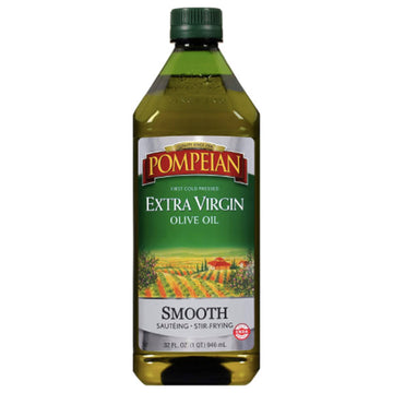Pompeian Smooth Extra Virgin Olive Oil, 32 fl oz