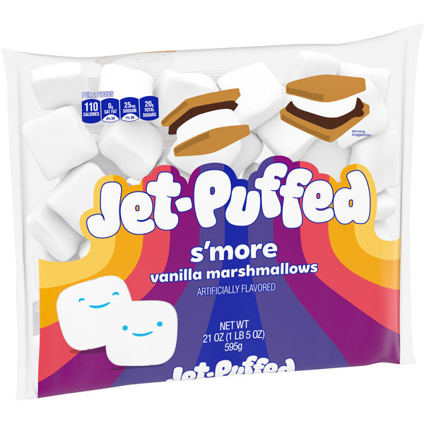 Jet-Puffed S'more Mallows Marshmallows, 21 oz