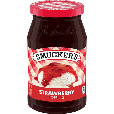 Smucker's Strawberry Spoonable Ice Cream Topping, 11.75 oz