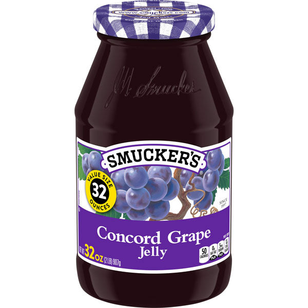 Smucker's Jam Concord Grape Jelly, 32 oz