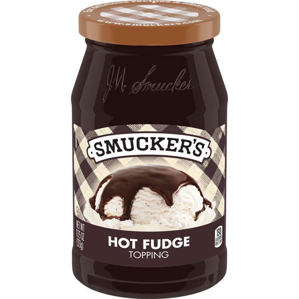 Smucker's Hot Fudge Spoonable Ice Cream Topping, 11.75 oz