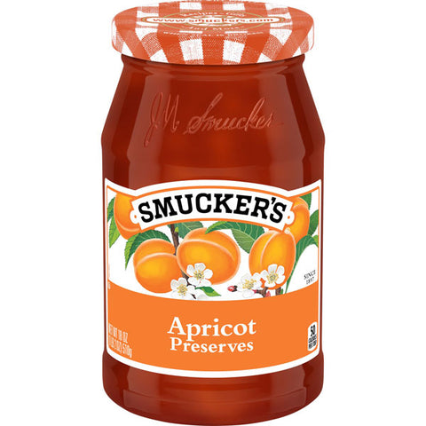 Smucker's Jam Apricot Preserves, 18 oz