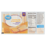 Great Value Cheese Dip & Breadsticks Snacks, 5 Count