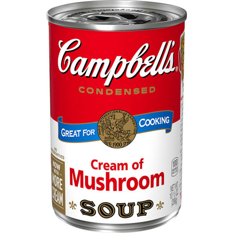 Campbell's Condensed Cream of Mushroom Soup, 10.5 oz.