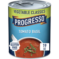 Progresso Vegetable Classics, Tomato Basil Soup, 19 oz