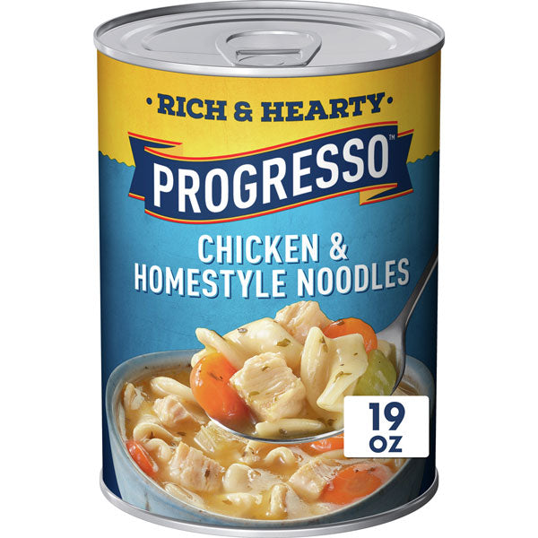 Progresso Rich & Hearty, Chicken Noodles Soup, 19 oz