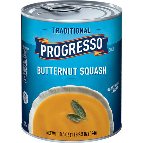 Progresso Traditional Butternut Squash, Gluten Free Soup, 18.5 oz