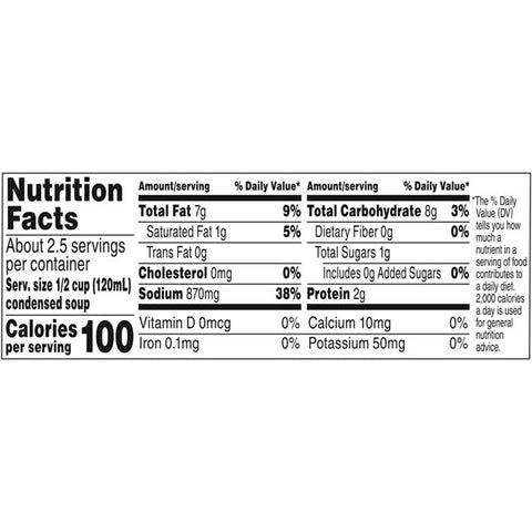 Campbell's Condensed Cream of Mushroom Soup, 10.5 oz.