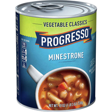 Progresso Vegetable Classics, Minestrone Soup, 19 oz