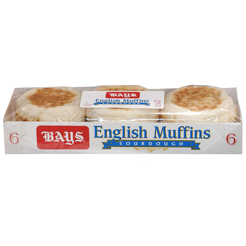 Bays Sourdough English Muffins, 6 Ct - Water Butlers